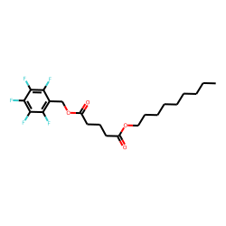 Glutaric acid, nonyl pentafluorobenzyl ester