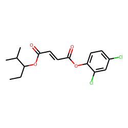 Fumaric acid, 2,4-dichlorophenyl 2-methylpent-3-yl ester