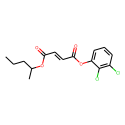 Fumaric acid, 2-pentyl 2,3-dichlorophenyl ester