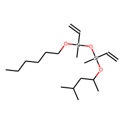 Silane, methylvinyl(4-methylpent-2-yloxy)(methylvinylhexyloxysilyloxy)-