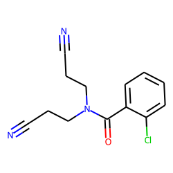 2-Chloro-n,n-bis(2-cyanoethyl)benzamide