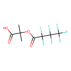 «alpha»-Hydroxyisobutyric acid, heptafluorobutyrate