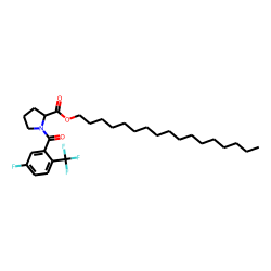 L-Proline, N-(5-fluoro-2-trifluoromethylbenzoyl)-, heptadecyl ester
