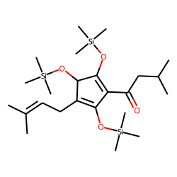 cis-Humulinic acid, TMS