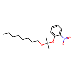 Silane, dimethyl(2-nitrophenoxy)octyloxy-