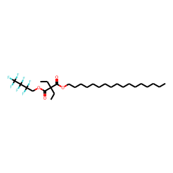 Diethylmalonic acid, heptadecyl 2,2,3,3,4,4,4-heptafluorobutyl ester