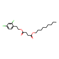 Succinic acid, 2,4-dichlorophenethyl nonyl ester