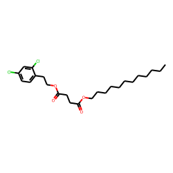 Succinic acid, 2,4-dichlorophenethyl dodecyl ester