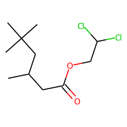 Hexanoic acid, 3,5,5-trimethyl-, 2,2-dichloroethyl ester
