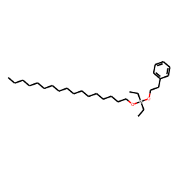 Silane, diethylheptadecyloxy(2-phenylethoxy)-
