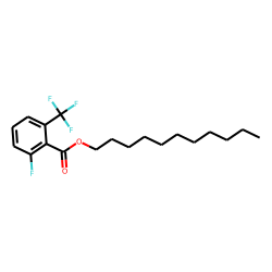 6-Fluoro-2-trifluoromethylbenzoic acid, undecyl ester