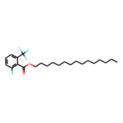 6-Fluoro-2-trifluoromethylbenzoic acid, pentadecyl ester