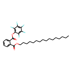 Phthalic acid, hexadecyl pentafluorophenyl ester