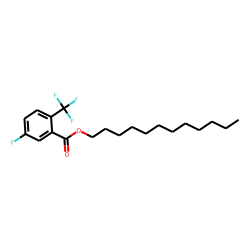 5-Fluoro-2-trifluoromethylbenzoic acid, dodecyl ester