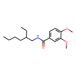 Benzamide, 3,4-dimethoxy-N-(2-ethylhexyl)-