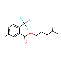 5-Fluoro-2-trifluoromethylbenzoic acid, isohexyl ester