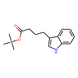 Indole-3-butyric acid, mono-TMS