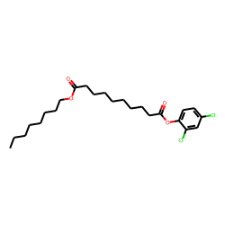 Sebacic acid, 2,4-dichlorophenyl octyl ester