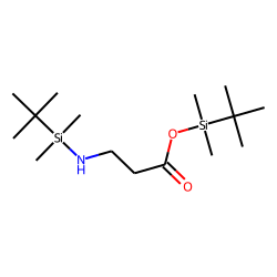 «beta»-Alanine, N-(tert-butyldimethylsilyl)-, tert-butyldimethylsilyl ester