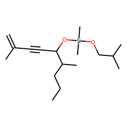 Silane, dimethyl(2,6-dimethylnon-1-en-3-yn-5-yloxy)isobutoxy-