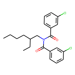 Benzamide, 3-chloro-N-(3-chlorobenzoyl)-N-(2-ethylhexyl)-