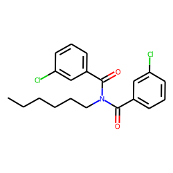 Benzamide, 3-chloro-N-(3-chlorobenzoyl)-N-hexyl-