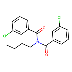 Benzamide, 3-chloro-N-(3-chlorobenzoyl)-N-butyl-