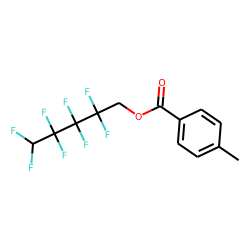 4-Methylbenzoic acid, 2,2,3,3,4,4,5,5-octafluoropentyl ester