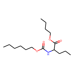 L-Norvaline, N-hexyloxycarbonyl-, butyl ester