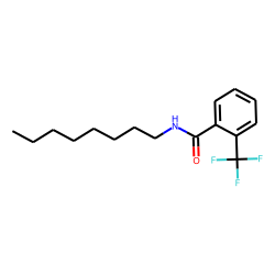 Benzamide, 2-(trifluoromethyl)-N-octyl-