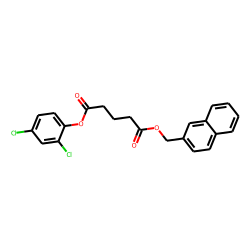 Glutaric acid, naphth-2-ylmethyl 2,4-dichlorophenyl ester