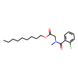 Sarcosine, N-(2-chlorobenzoyl)-, nonyl ester
