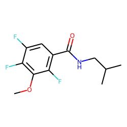 Benzamide, 2,4,5-trifluoro-3-methoxy-N-isobutyl-