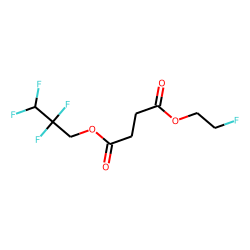 Succinic acid, 2,2,3,3-tetrafluoropropyl 2-fluoroethyl ester