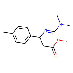 3-Amino-3-(4-methylphenyl)propionic acid, N-dimethylaminomethylene-, methyl ester