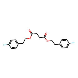 Succinic acid, di(4-fluorophenethyl) ester