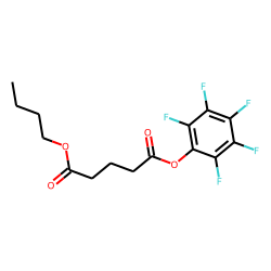 Glutaric acid, butyl pentafluorophenyl ester