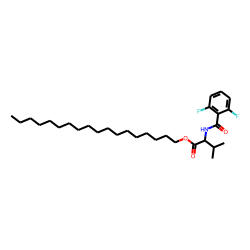 L-Valine, N-(2,6-difluorobenzoyl)-, octadecyl ester