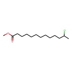 12-Chlorotridecanoic acid, methyl ester