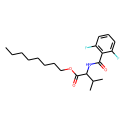 L-Valine, N-(2,6-difluorobenzoyl)-, octyl ester