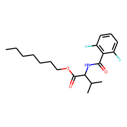 L-Valine, N-(2,6-difluorobenzoyl)-, heptyl ester