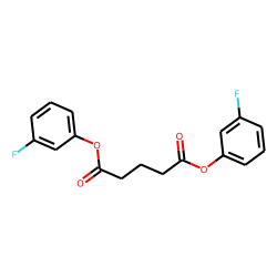Glutaric acid, di(3-fluorophenyl) ester