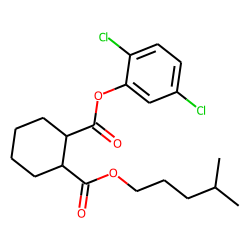 1,2-Cyclohexanedicarboxylic acid, 2,5-dichlorophenyl isohexyl ester