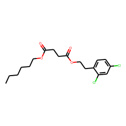 Succinic acid, 2,4-dichlorophenethyl hexyl ester