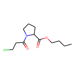 L-Proline, N-(3-chloropropionyl)-, butyl ester