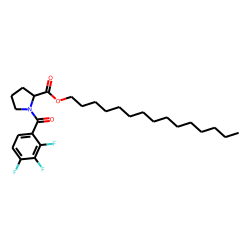 L-Proline, N-(2,3,4-trifluorobenzoyl)-, pentadecyl ester