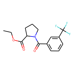 L-Proline, N-(3-trifluoromethylbenzoyl)-, ethyl ester