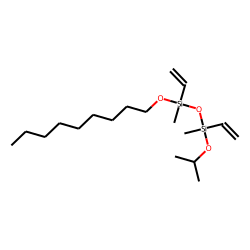 Silane, methylvinyl(nonyloxy)(methylvinylisopropoxysilyloxy)-