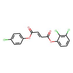 Fumaric acid, 4-chlorophenyl 2,3-dichlorophenyl ester
