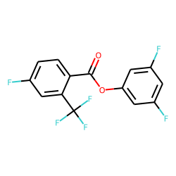 4-Fluoro-2-trifluoromethylbenzoic acid, 3,5-difluophenyl ester